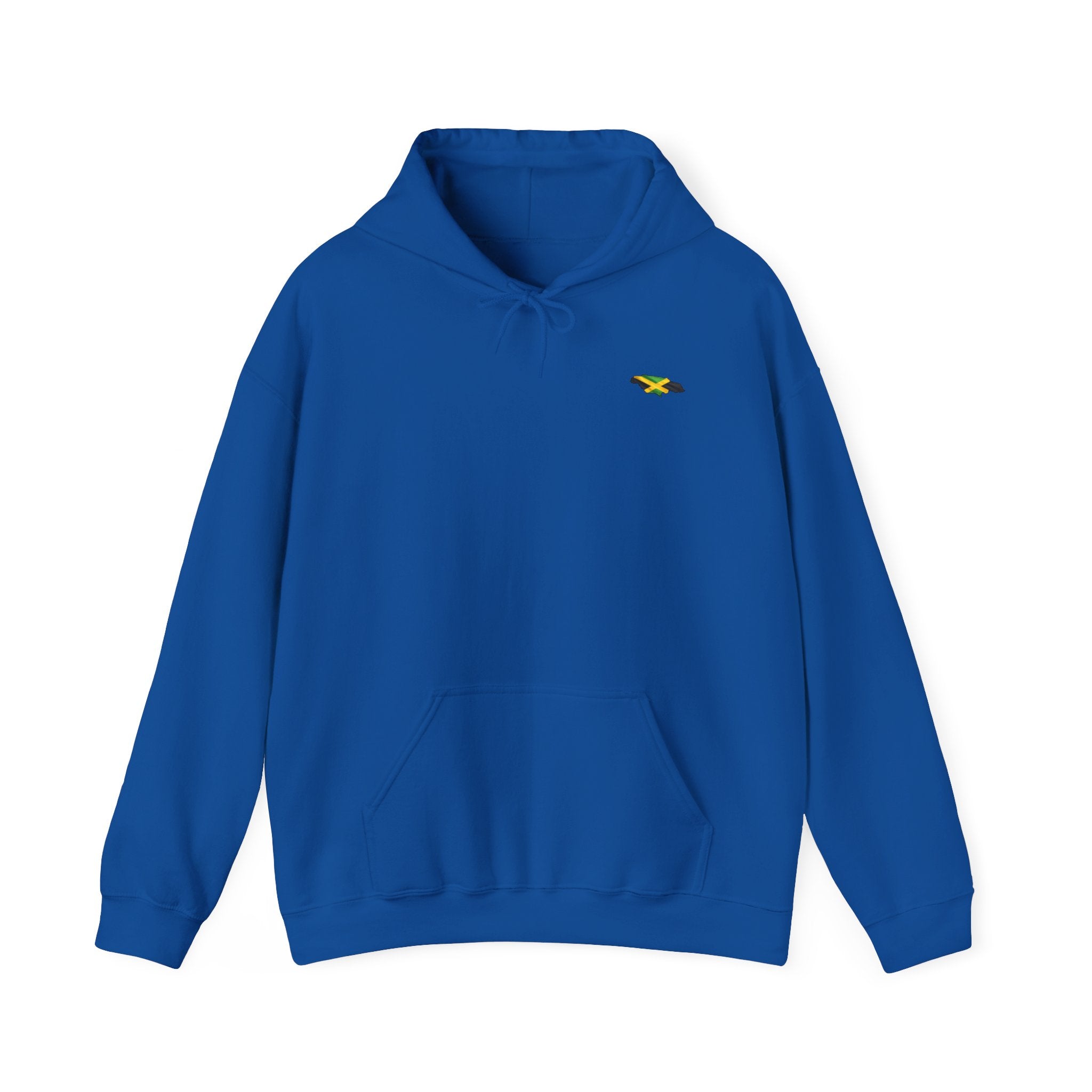 Chicken Merry ... Hawk Deh Near - Jamaican Proverb | Heavyweight Hoodie | Jamaica