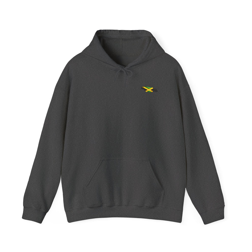 "Cock Mouth Kill Cock" - Jamaican Proverb | Heavyweight Hoodie | Jamaica