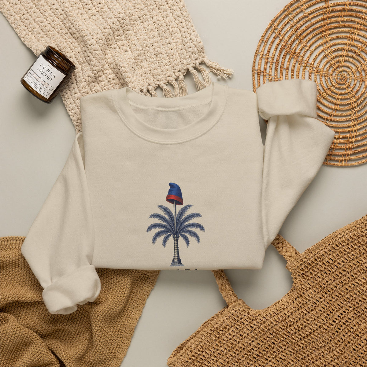 Royal Palm 1804 - Independence | Crewneck Sweatshirt | Haiti