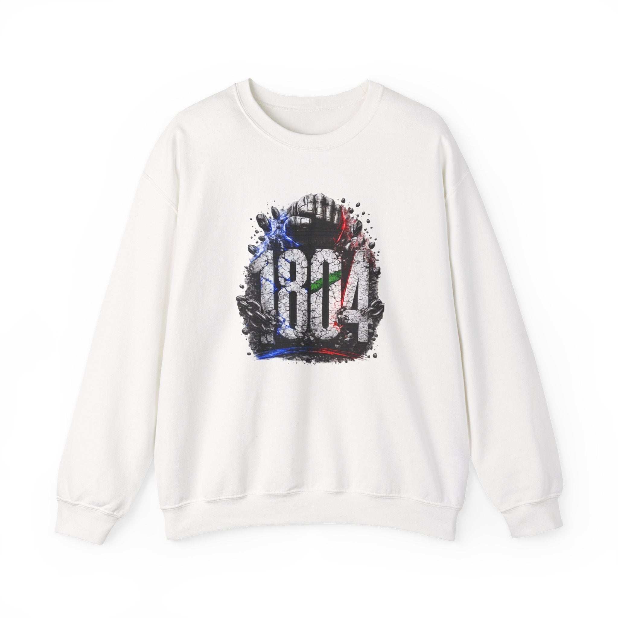 1804 & Fist - Independence | Crewneck Sweatshirt | Haiti