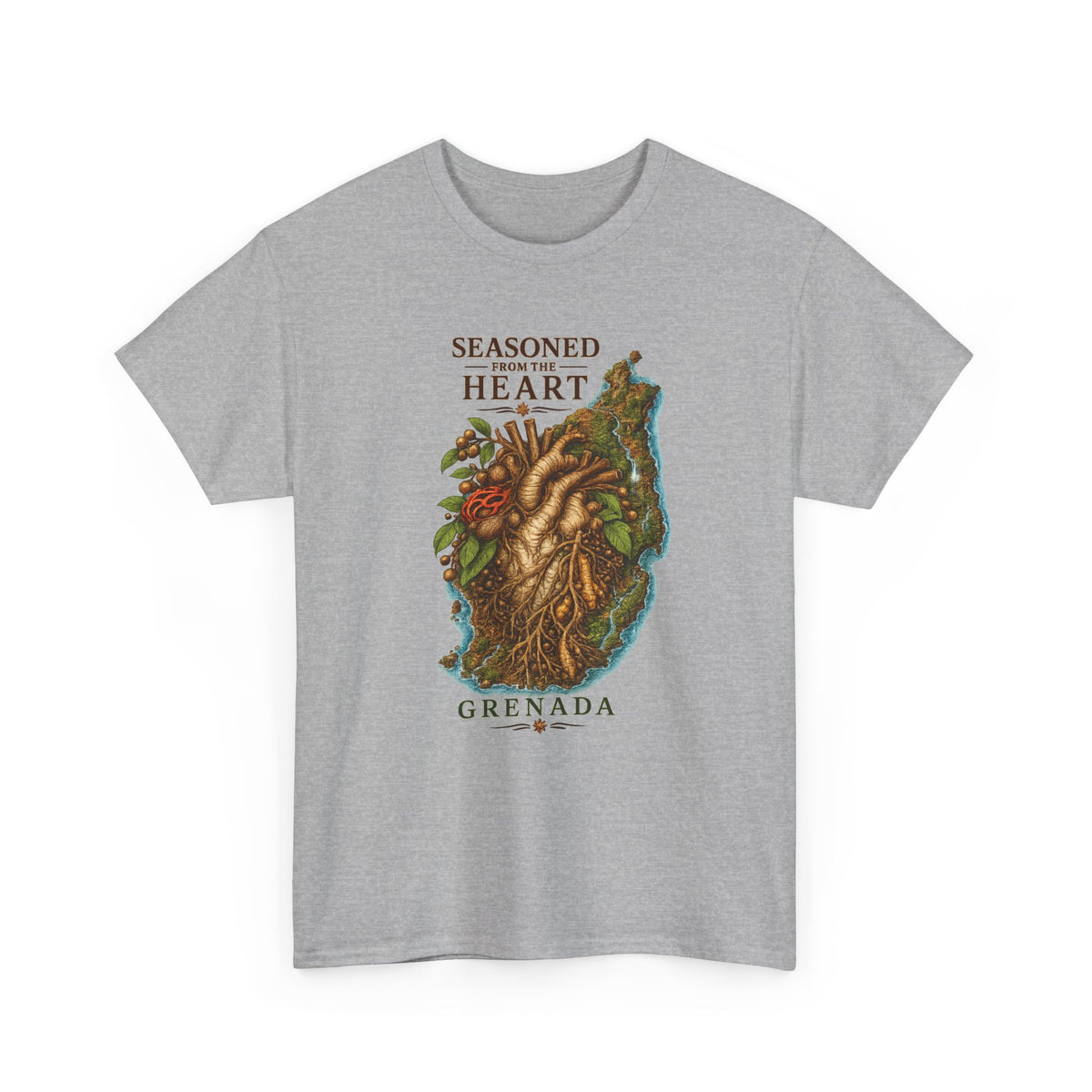 Seasoned from the Heart  | Premium Tee | Grenada