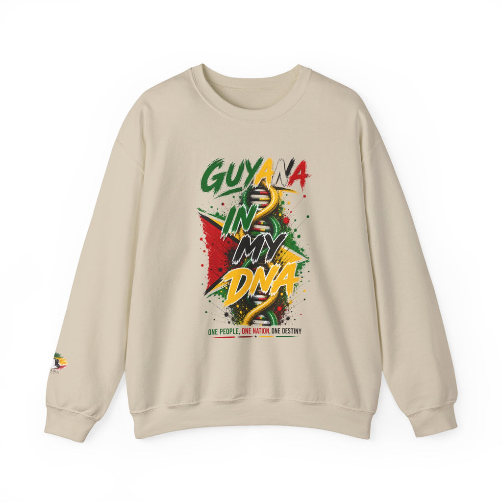 Guyana In My DNA | Crewneck Sweatshirt | Guyana