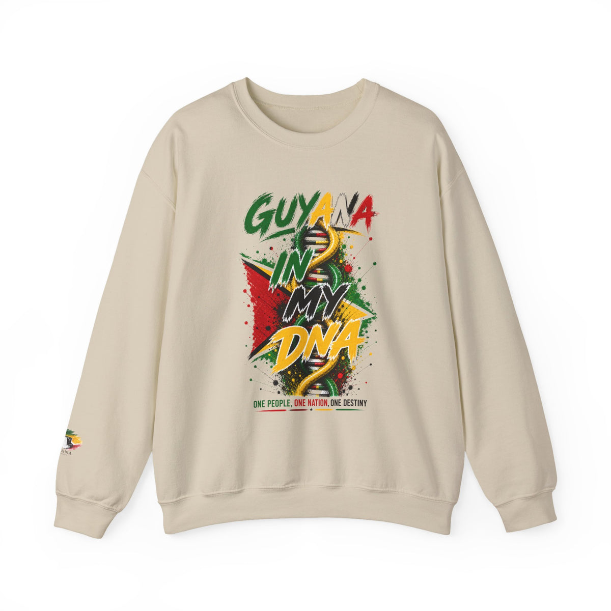 Guyana In My DNA | Crewneck Sweatshirt | Guyana