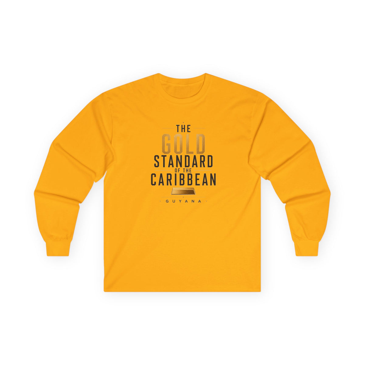 The Gold Standard of the Caribbean | Long-Sleeve Tee | Guyana