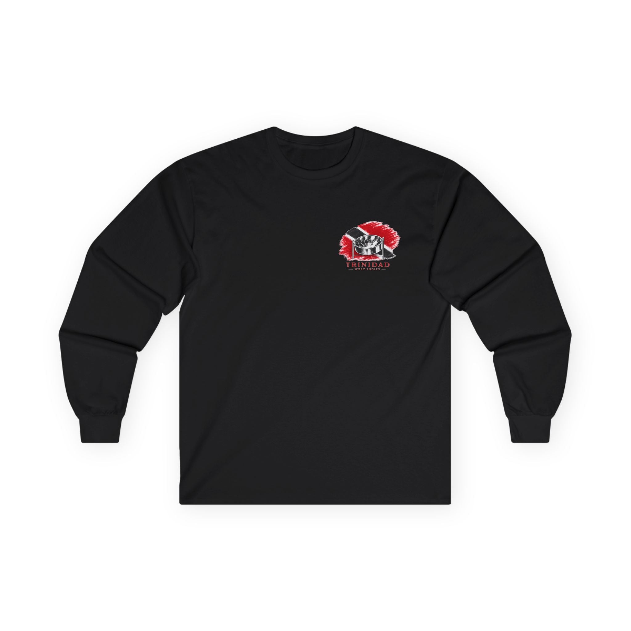 Trini to de Bone Dancing Skeleton | Long-Sleeve Tee | Trinidad