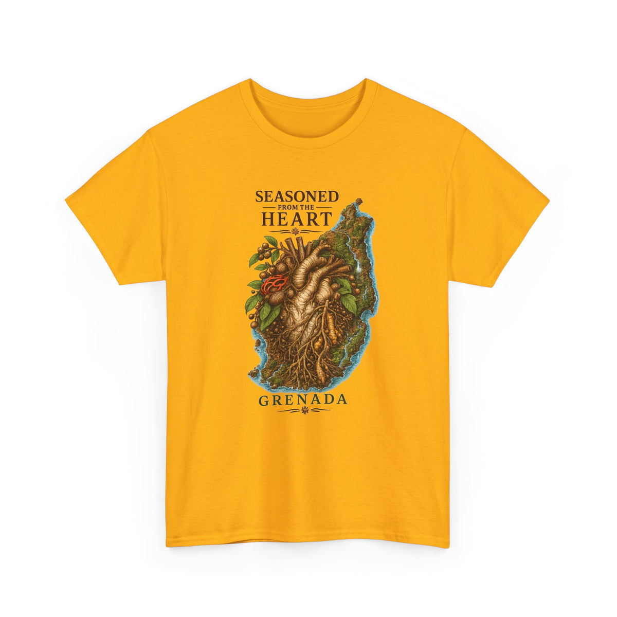 Seasoned from the Heart  | Premium Tee | Grenada