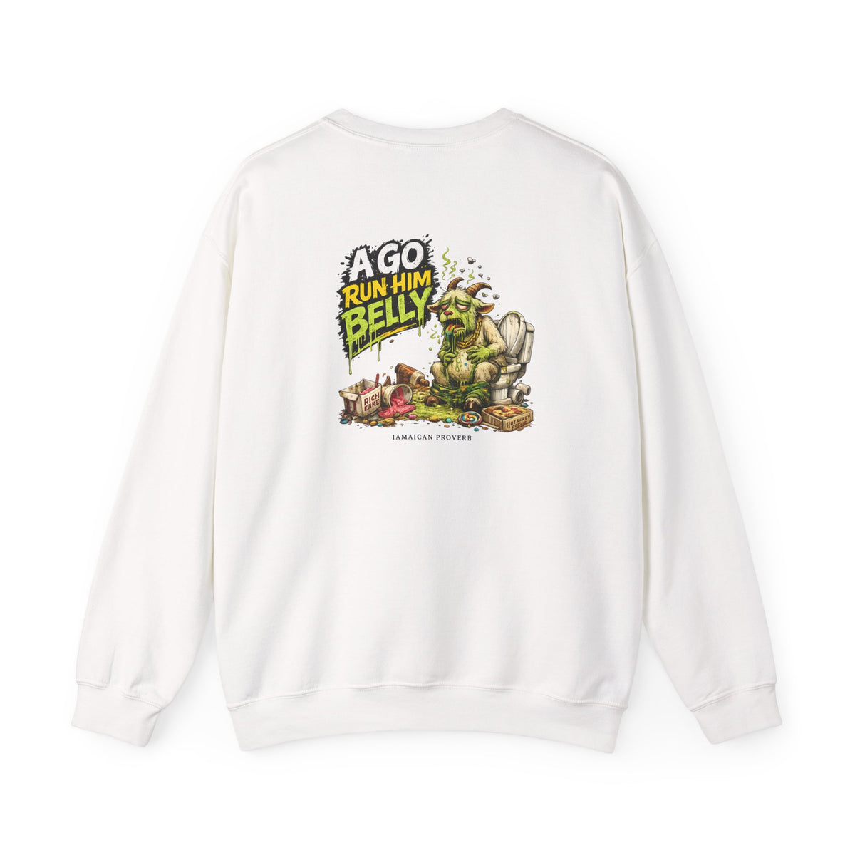 Wah Sweet Nanny Goat - Jamaican Proverb | Crewneck Sweatshirt | Jamaica