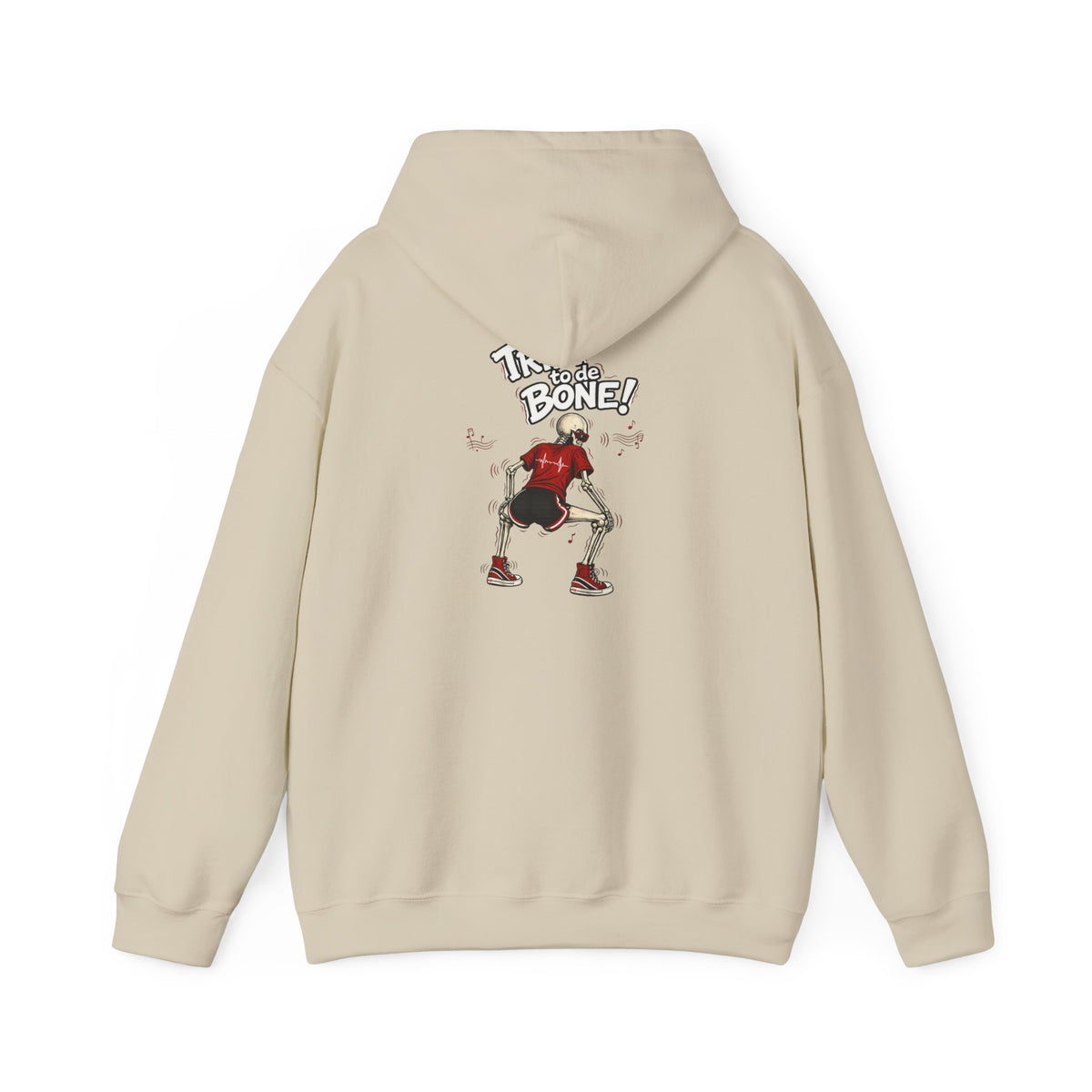 Trini to de Bone - Dancing Skeleton | Heavyweight Hoodie | Trinidad