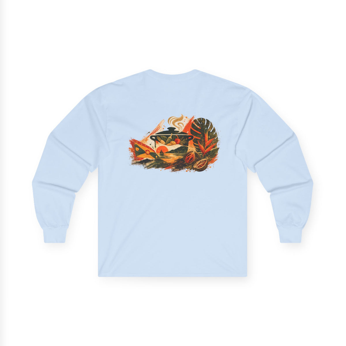 Oil Down | Long-Sleeve Tee | Grenada