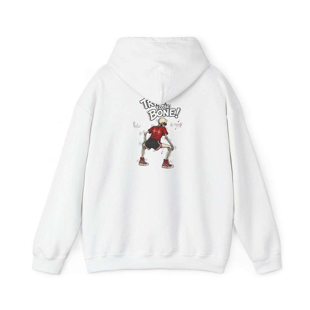 Trini to de Bone Dancing Skeleton | Heavyweight Hoodie | Trinidad
