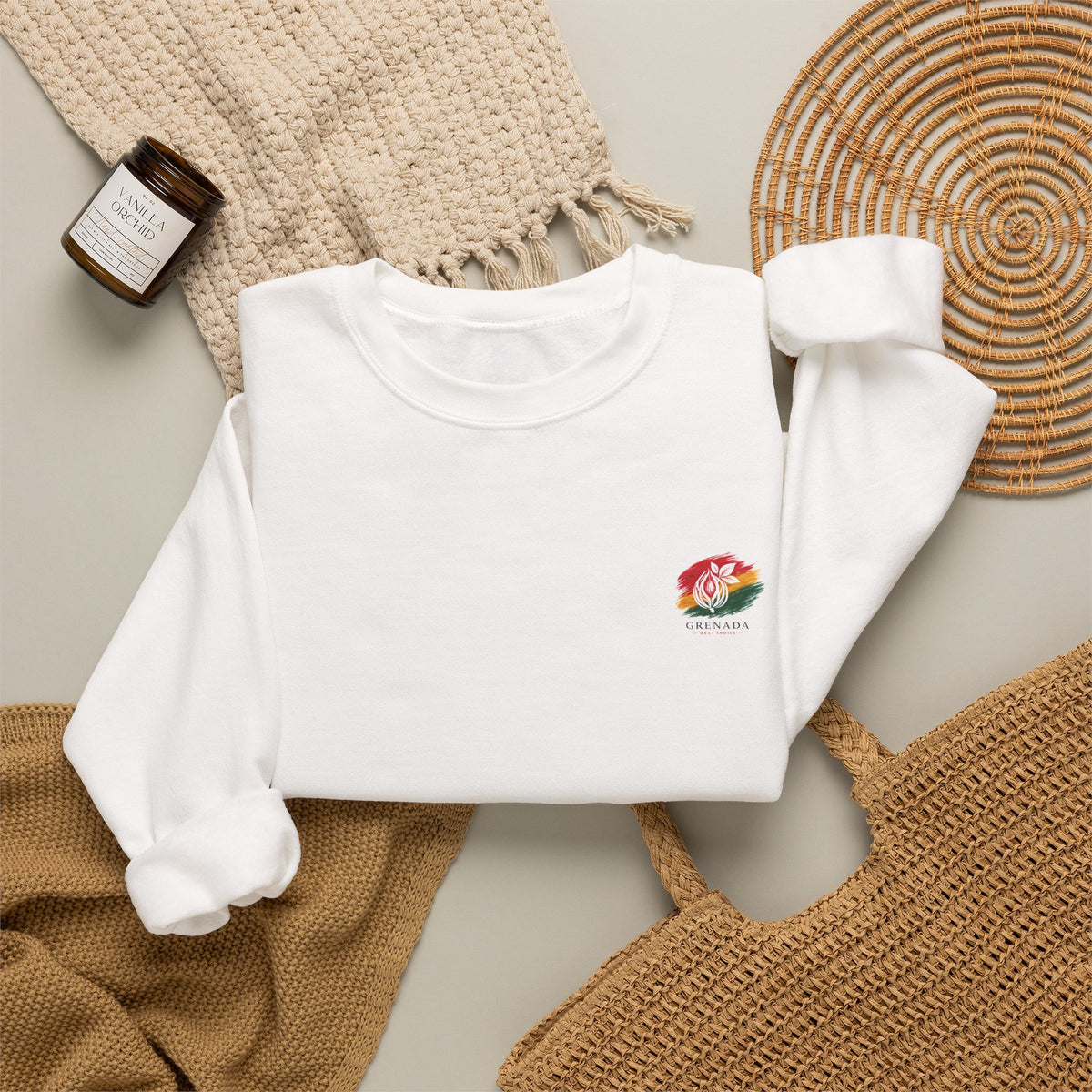 Oil Down | Crewneck Sweatshirt | Grenada