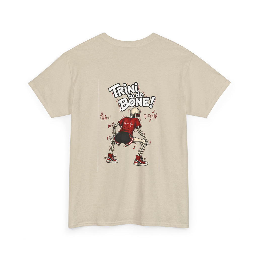 Trini to de Bone Dancing Skeleton | Premium Tee | Trinidad