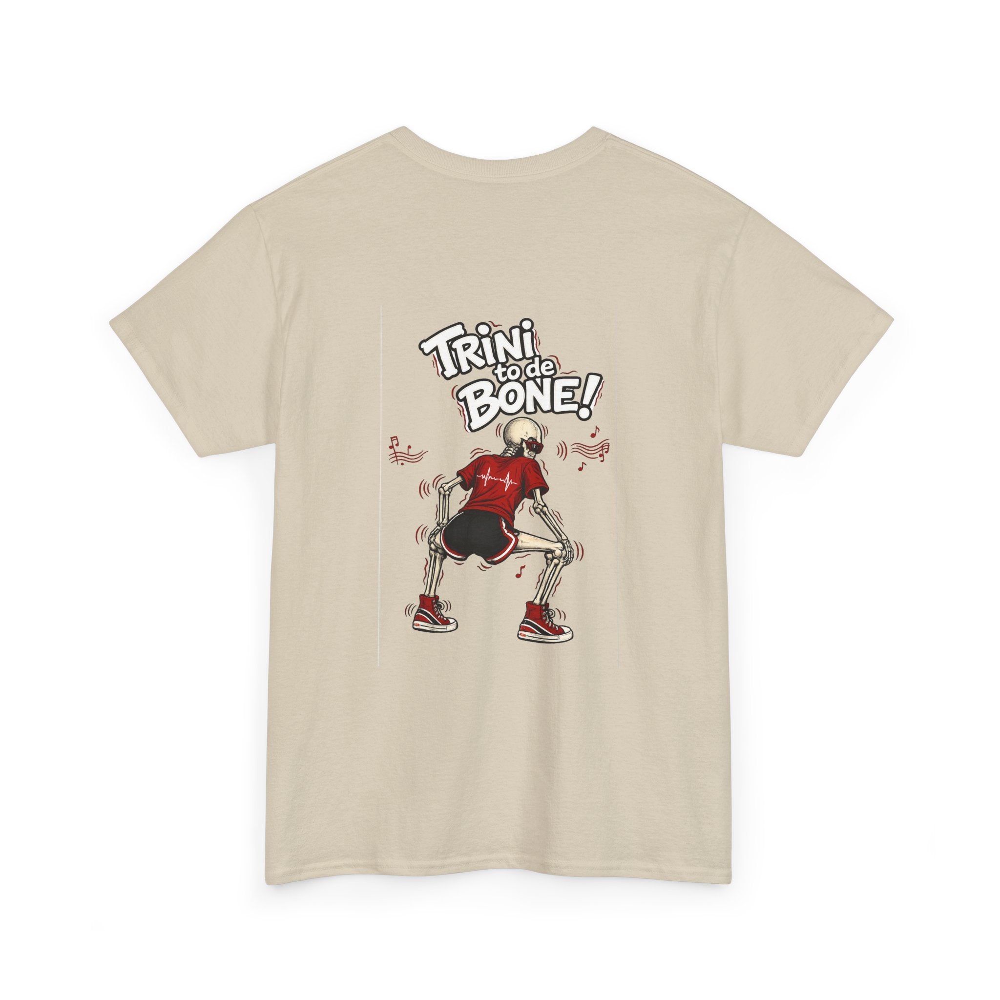 Trini to de Bone Dancing Skeleton | Premium Tee | Trinidad