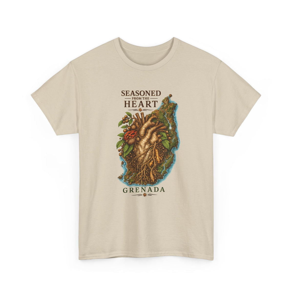 Seasoned from the Heart  | Premium Tee | Grenada