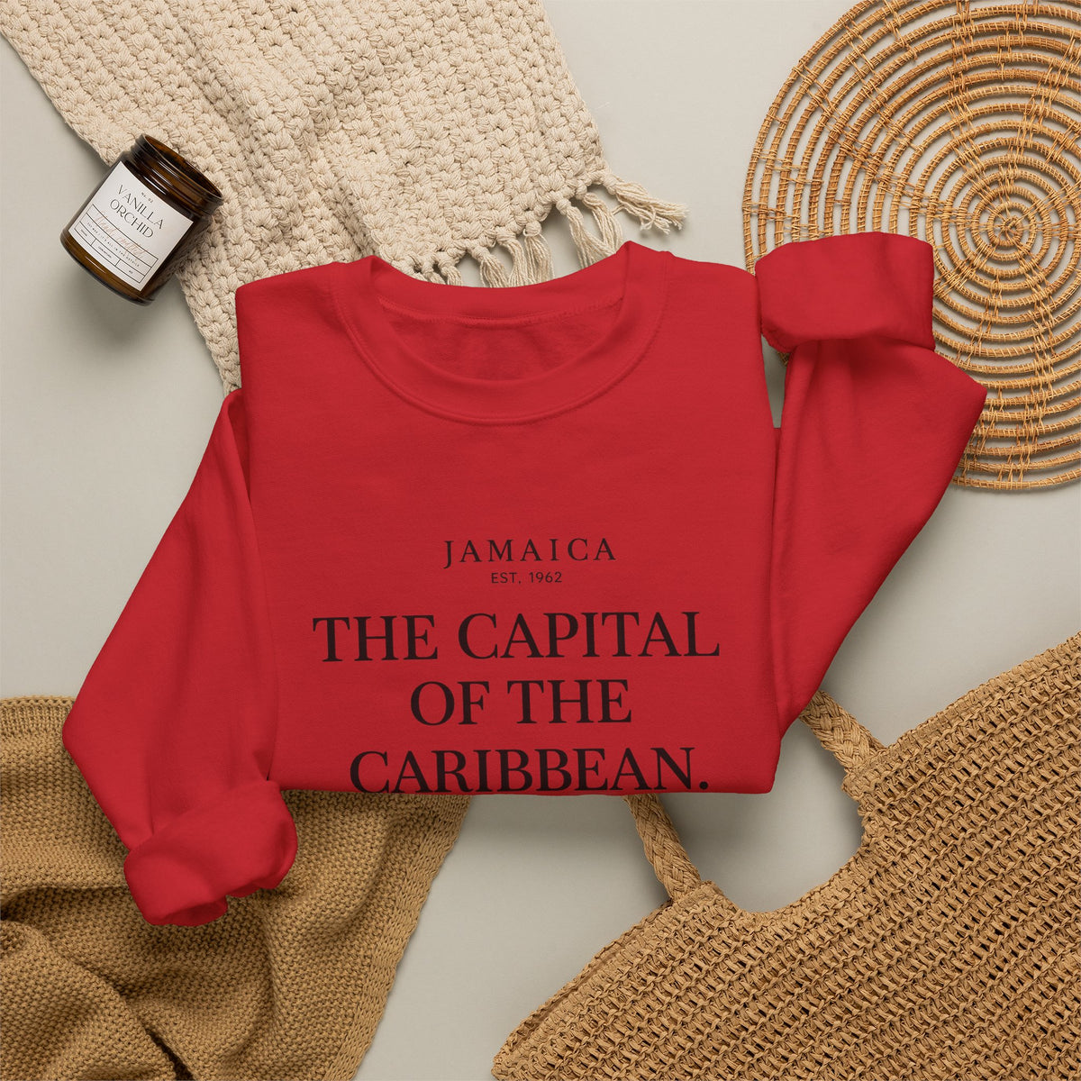 The Capital of the Caribbean - Argue With You | Crewneck Sweatshirt | Jamaica