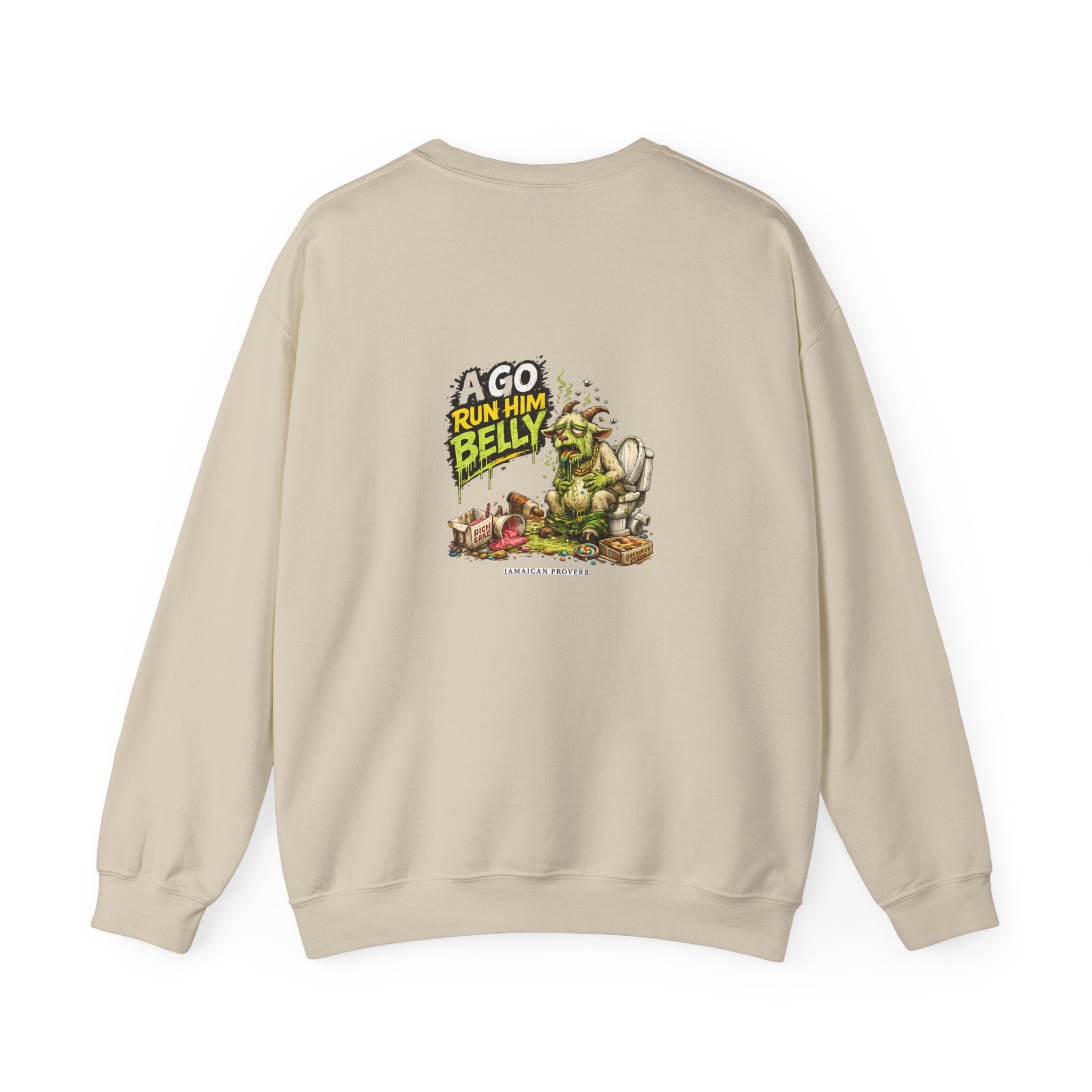 Wah Sweet Nanny Goat - Jamaican Proverb | Crewneck Sweatshirt | Jamaica