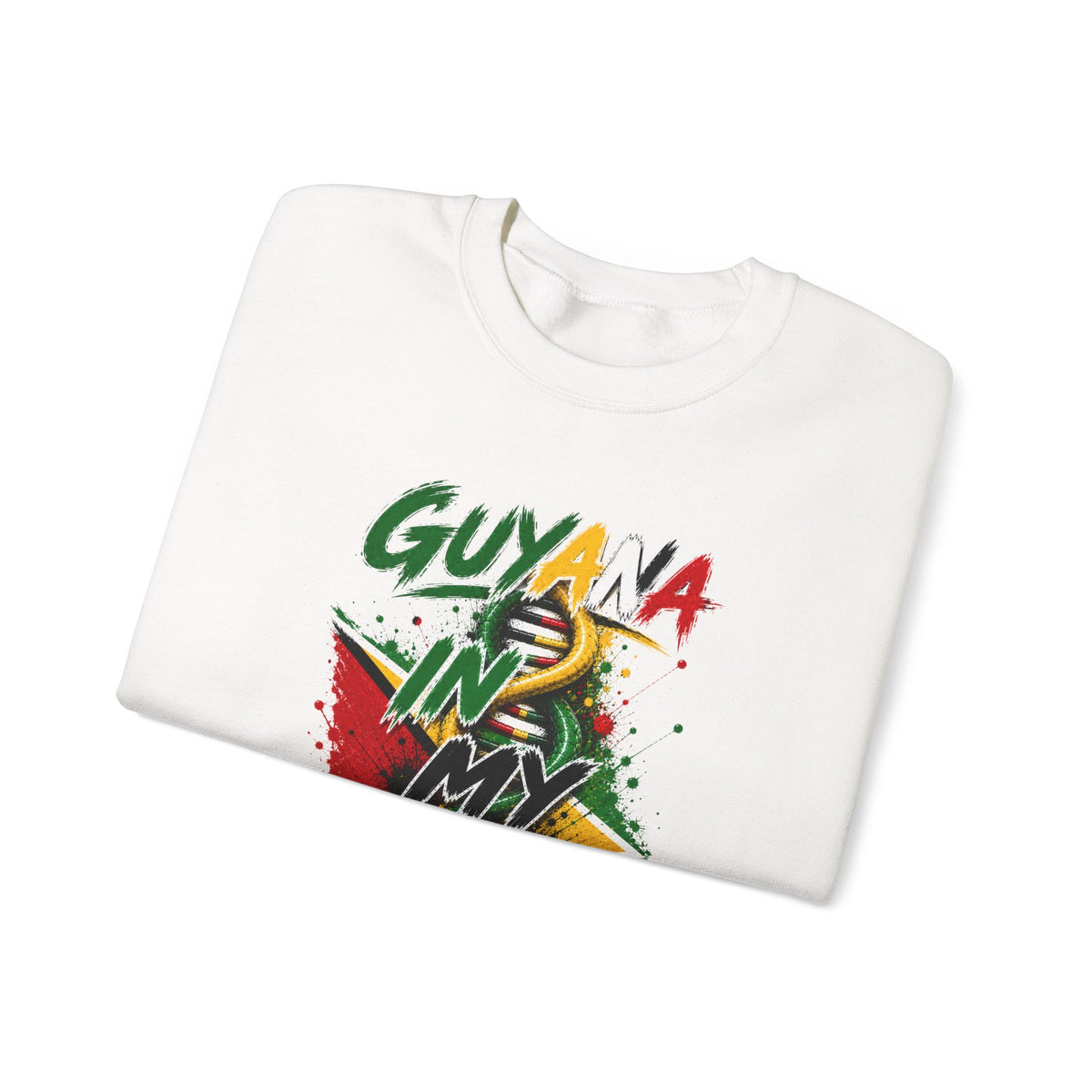 Guyana In My DNA | Crewneck Sweatshirt | Guyana