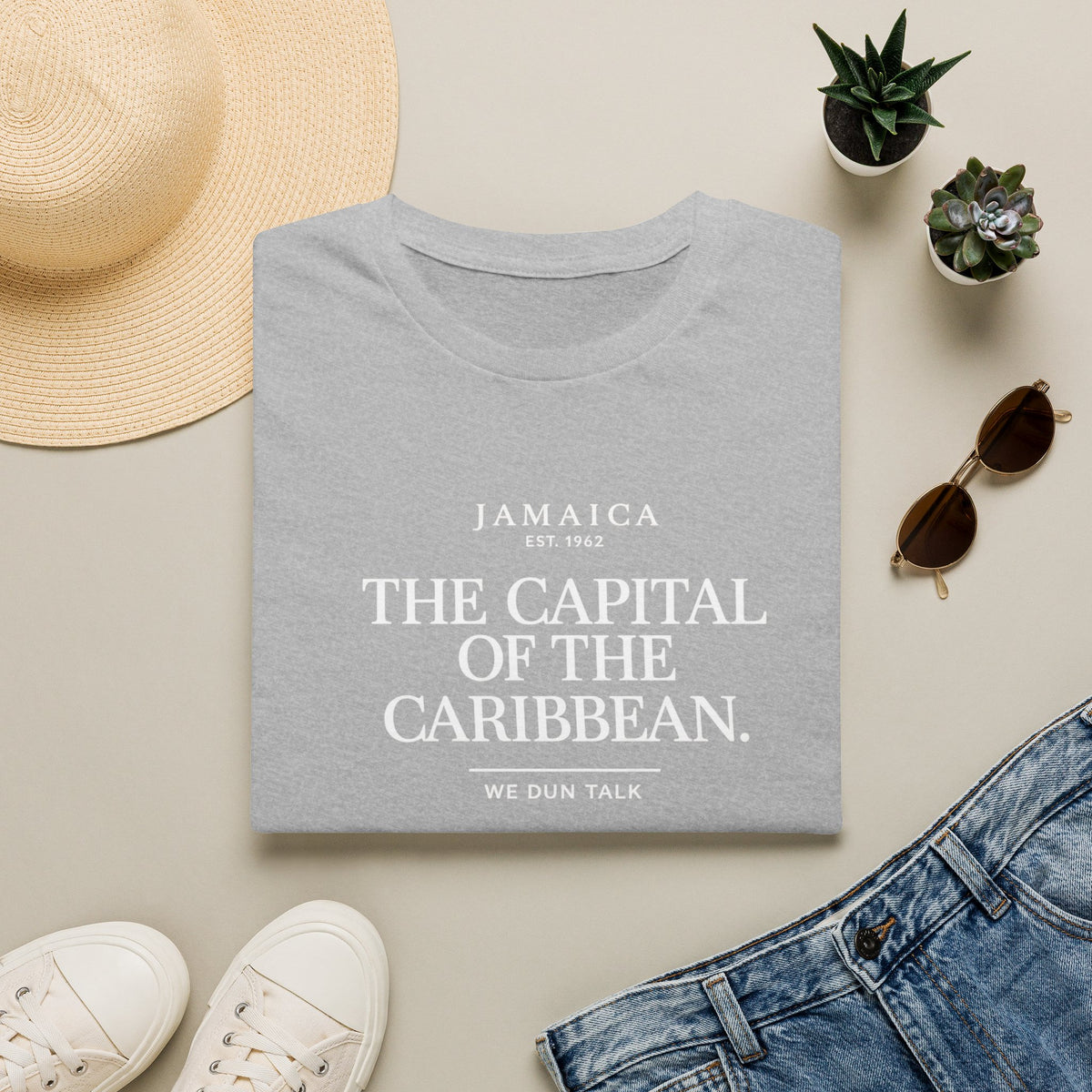 The Capital Of The Caribbean - We Dun Talk | Tee | Jamaica