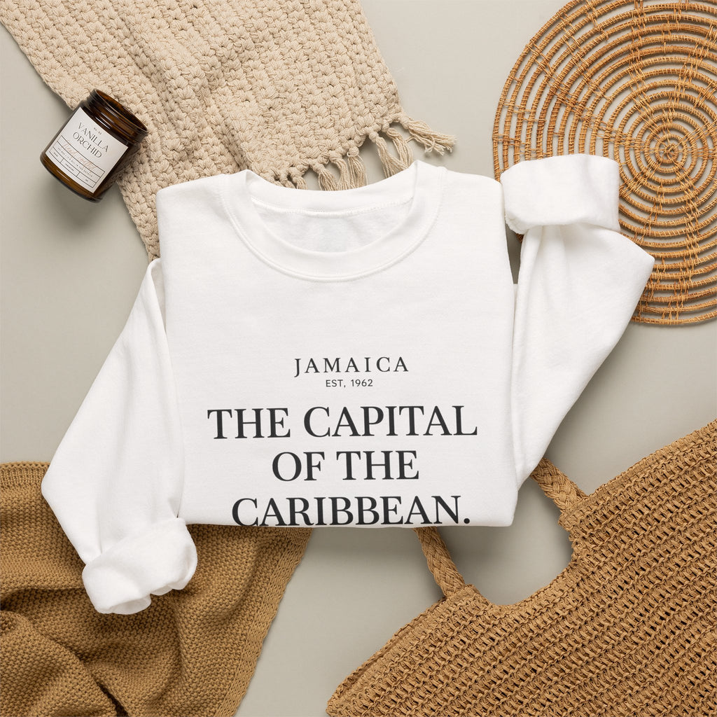 The Capital of the Caribbean - Argue With You | Crewneck Sweatshirt | Jamaica