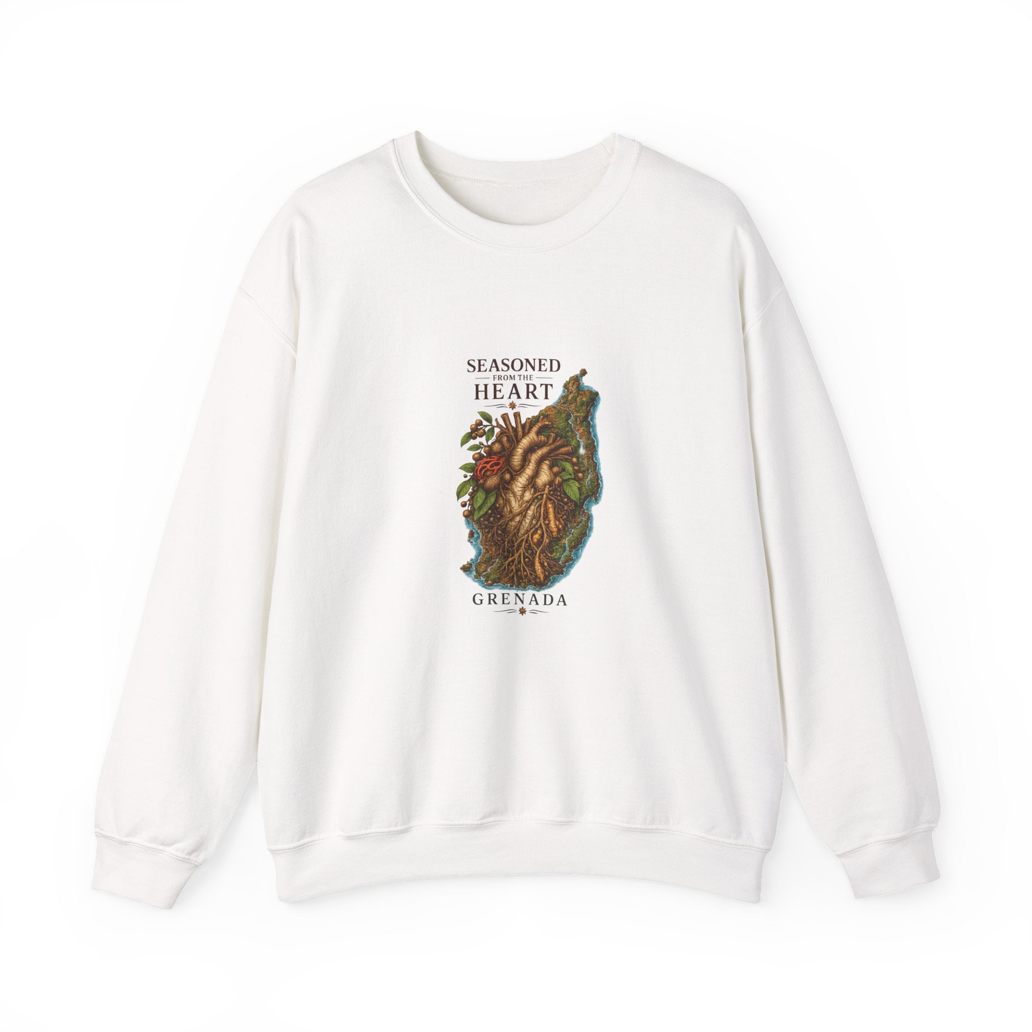 Seasoned from the Heart | Crewneck Sweatshirt | Grenada