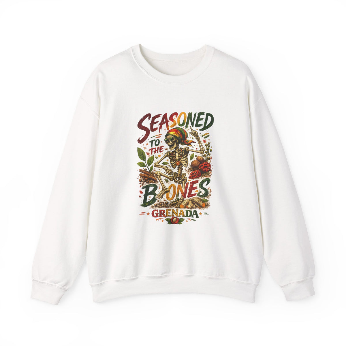 Seasoned to the Bones | Crewneck Sweatshirt | Grenada