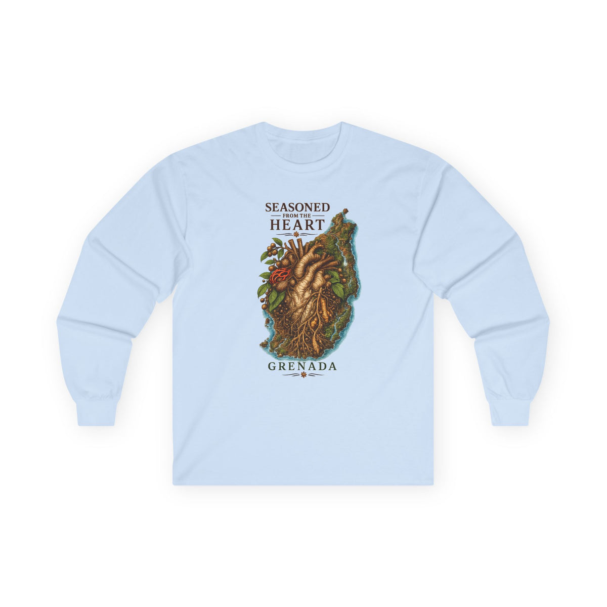 Seasoned from the Heart | Long-Sleeve Tee | Grenada