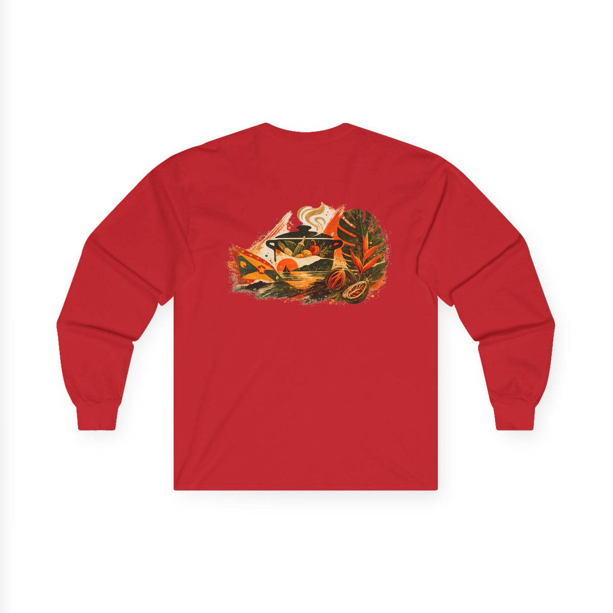 Oil Down | Long-Sleeve Tee | Grenada