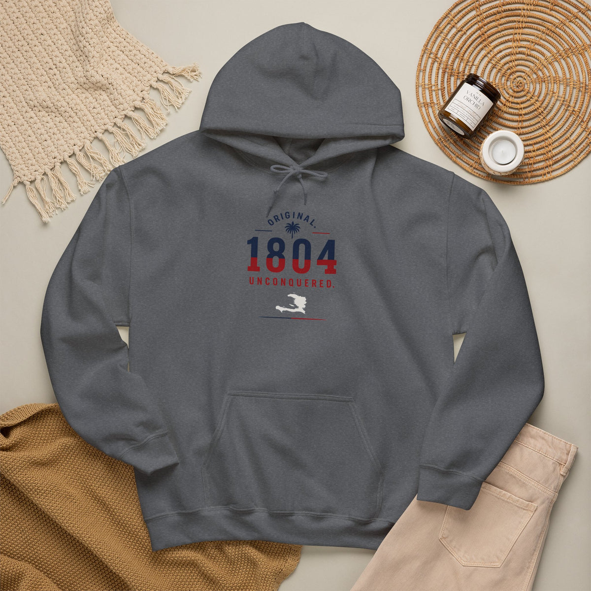 1804 Unconquered - Independence | Heavyweight Hoodie | Haiti