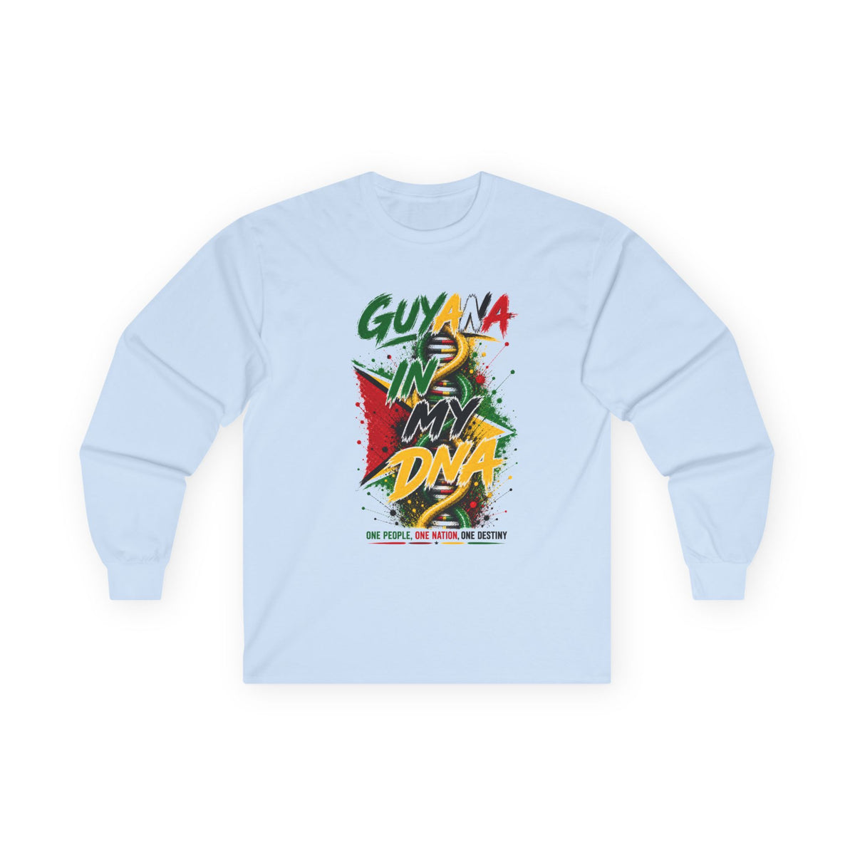 Guyana In My DNA | Long-Sleeve Tee | Guyana