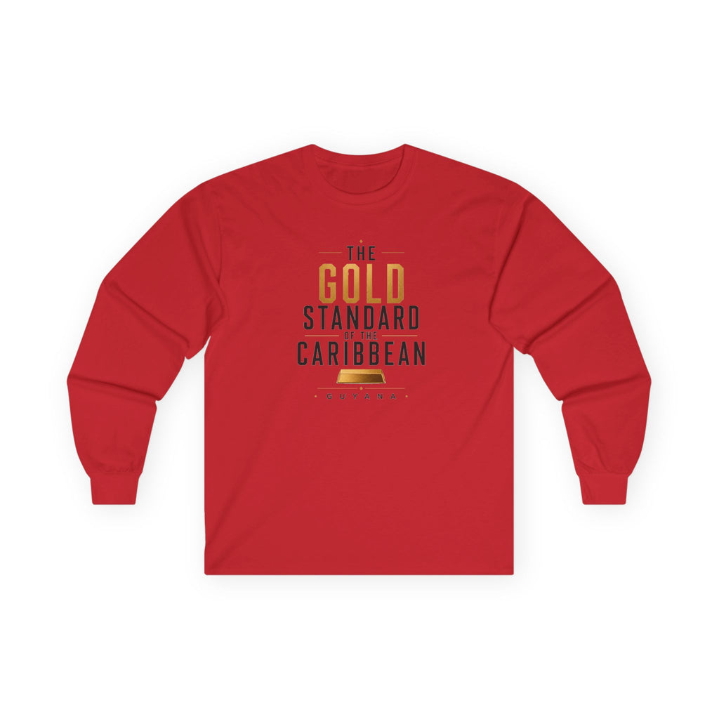 The Gold Standard of the Caribbean | Long-Sleeve Tee | Guyana