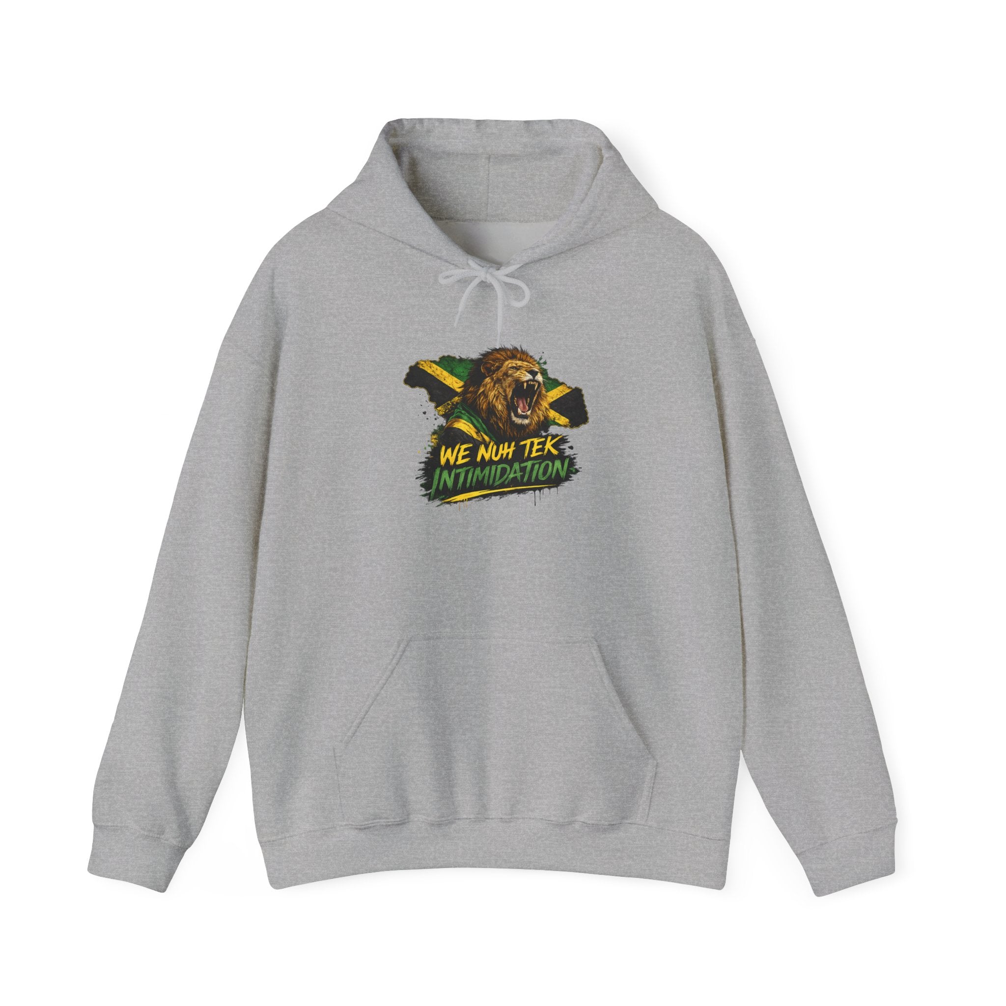 We Nuh Tek Intimidation | Heavyweight Hoodie | Jamaica