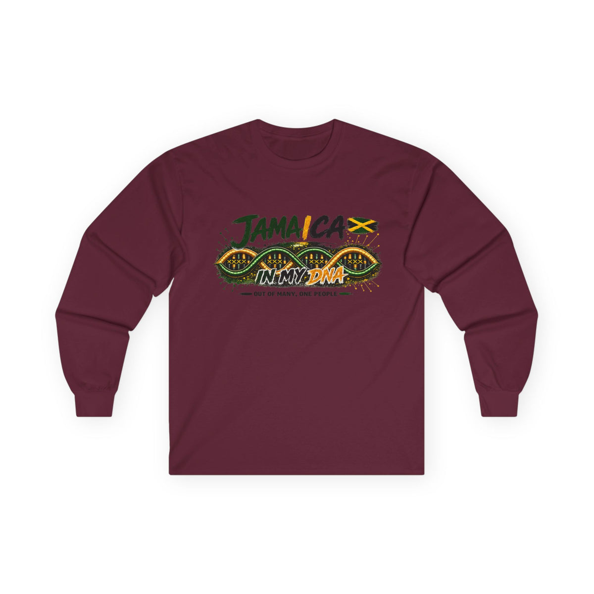 Jamaica In My DNA | Long-Sleeve Tee | Jamaica