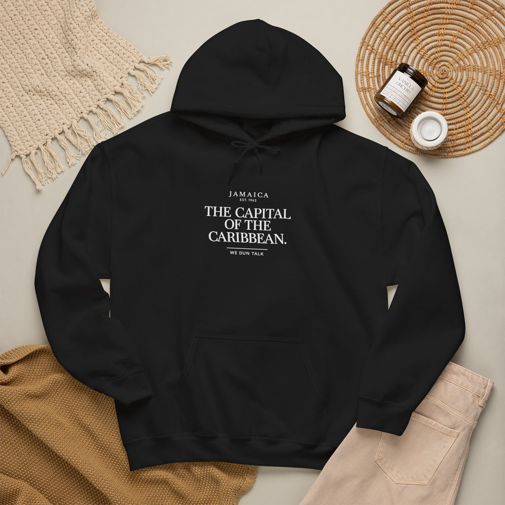 The Capital of the Caribbean —  We Dun Talk | Heavyweight Hoodie | Jamaica