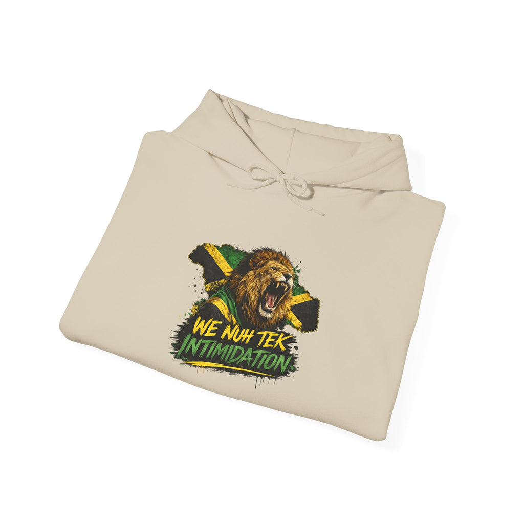 We Nuh Tek Intimidation | Heavyweight Hoodie | Jamaica