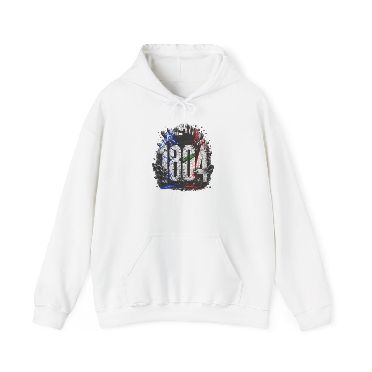 1804 & Fist - Independence | Heavyweight Hoodie | Haiti