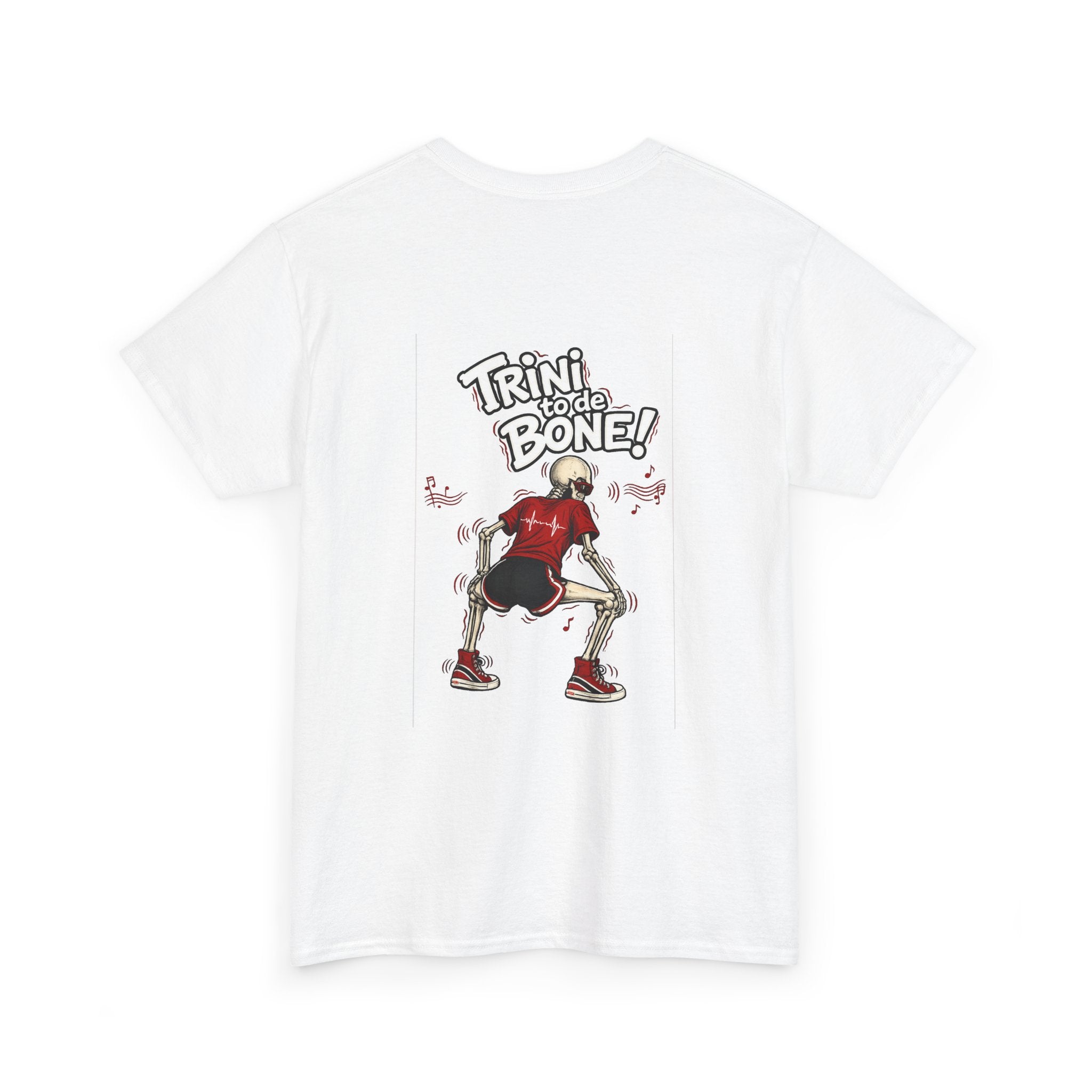 Trini to de Bone Dancing Skeleton | Premium Tee | Trinidad