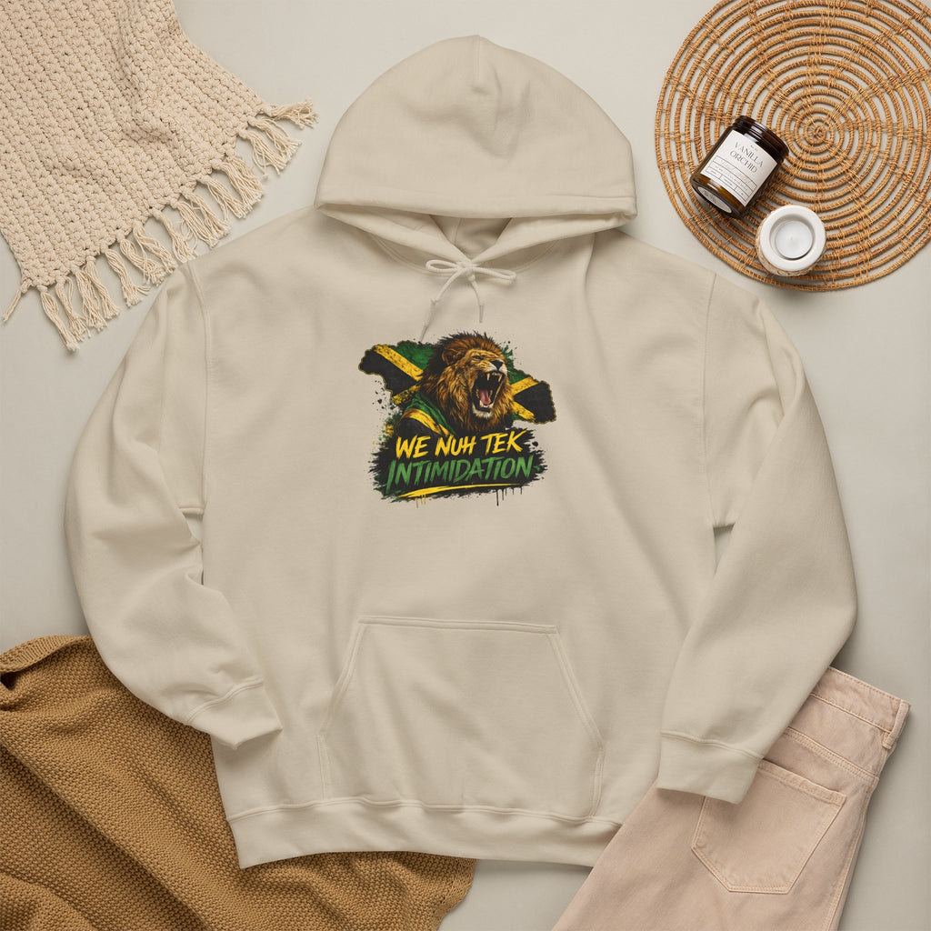 We Nuh Tek Intimidation | Heavyweight Hoodie | Jamaica