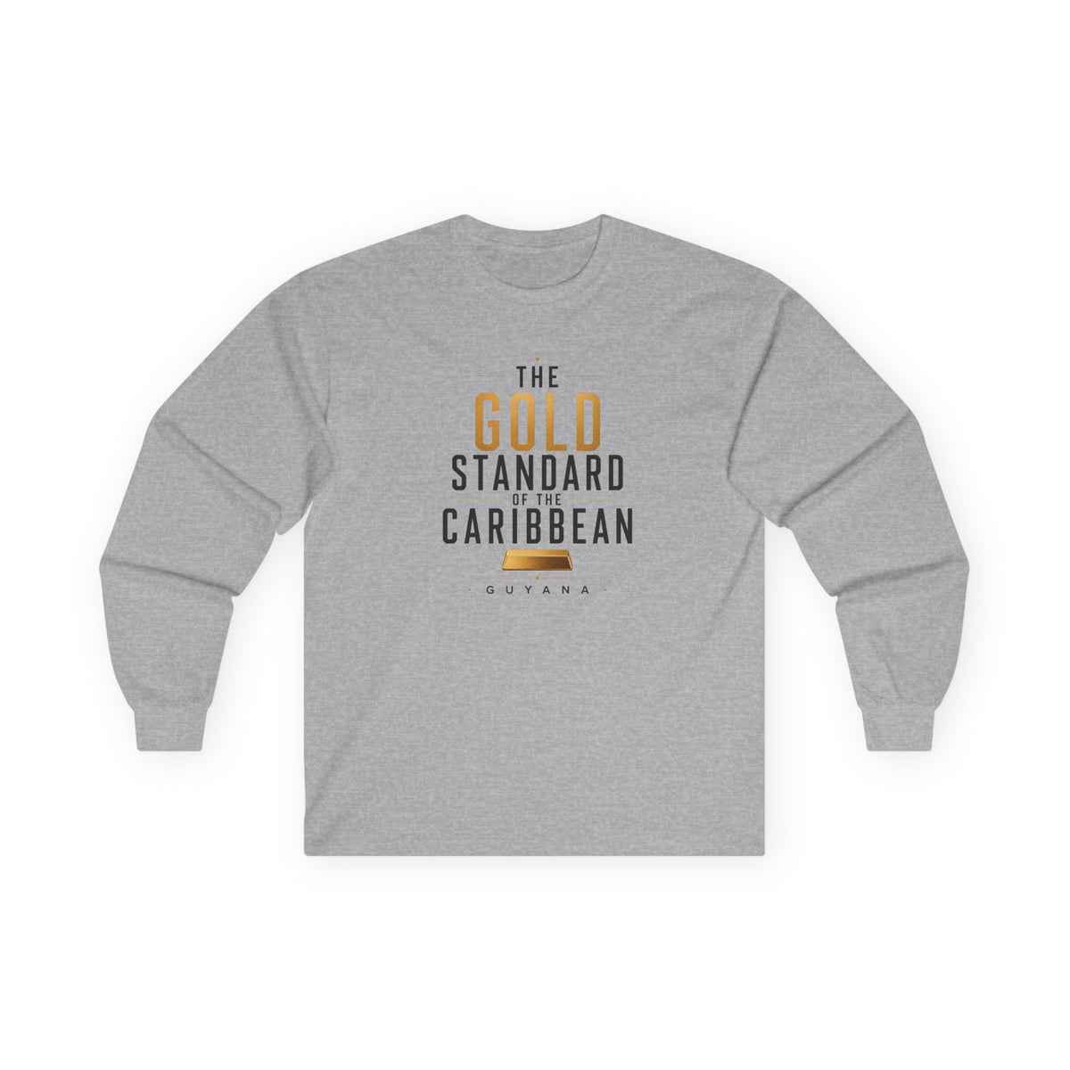 The Gold Standard of the Caribbean | Long-Sleeve Tee | Guyana