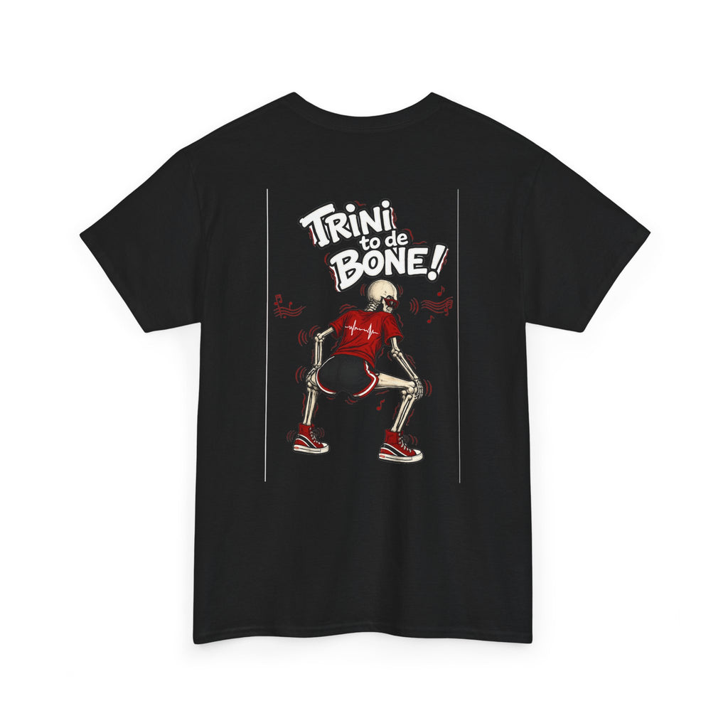Trini to de Bone Dancing Skeleton | Premium Tee | Trinidad