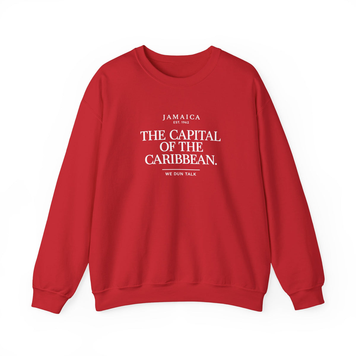 The Capital of the Caribbean | Crewneck Sweatshirt | Jamaica
