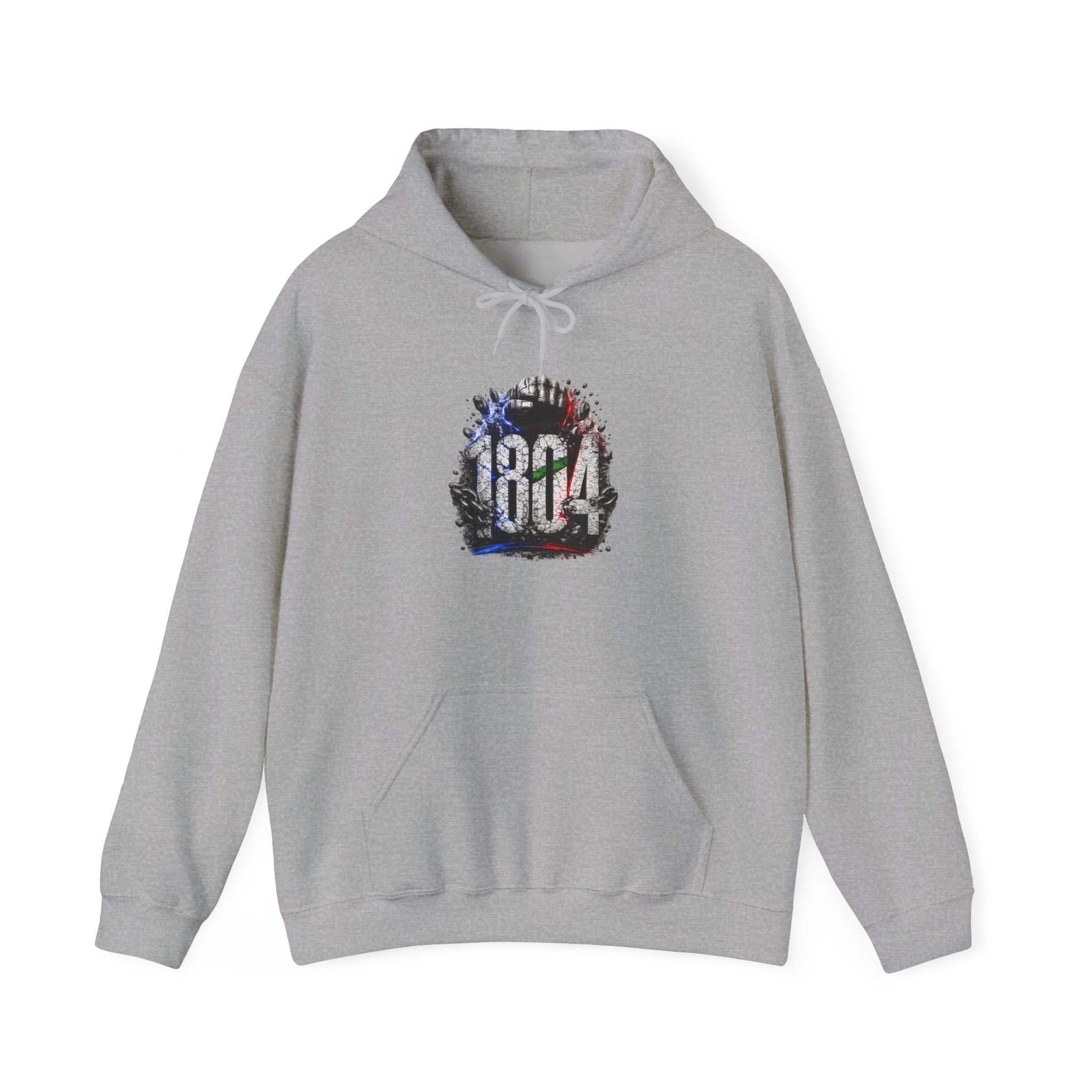 1804 & Fist - Independence | Heavyweight Hoodie | Haiti