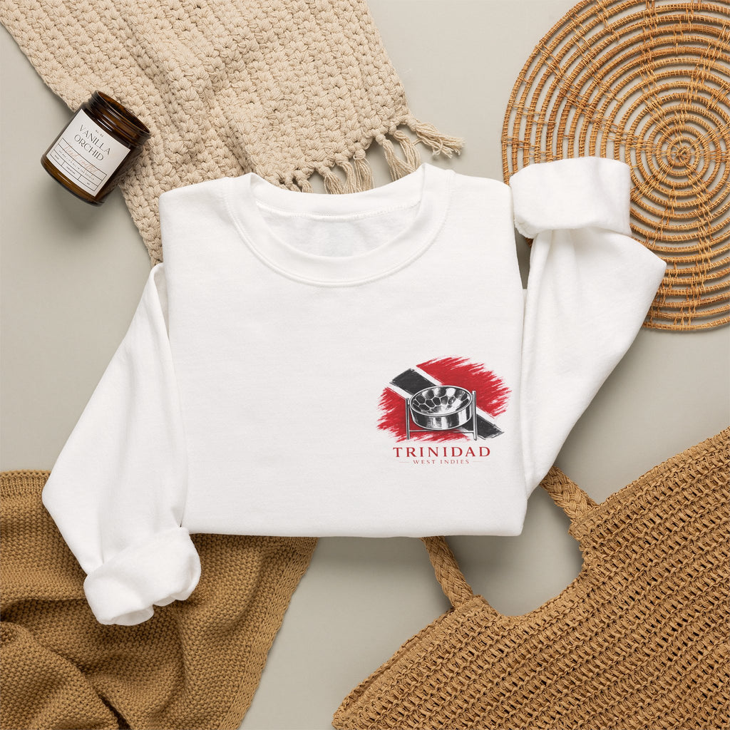 Trini to de Bone Dancing Skeleton | Crewneck Sweatshirt | Trinidad