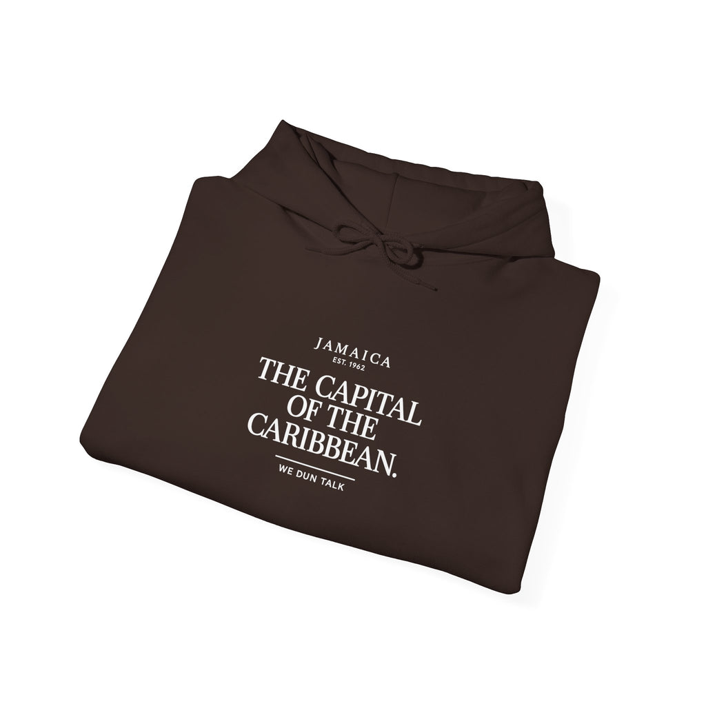 The Capital of the Caribbean —  We Dun Talk | Heavyweight Hoodie | Jamaica