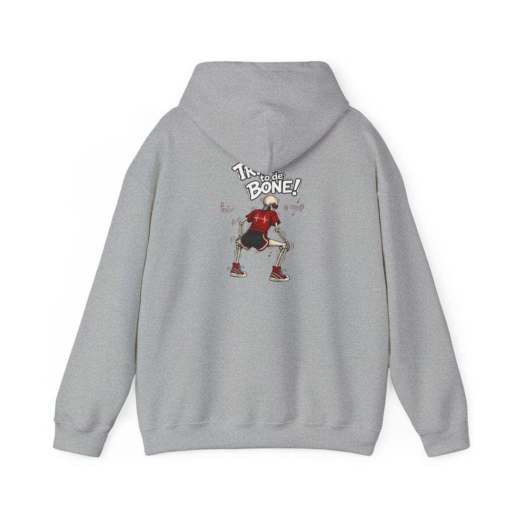 Trini to de Bone - Dancing Skeleton | Heavyweight Hoodie | Trinidad
