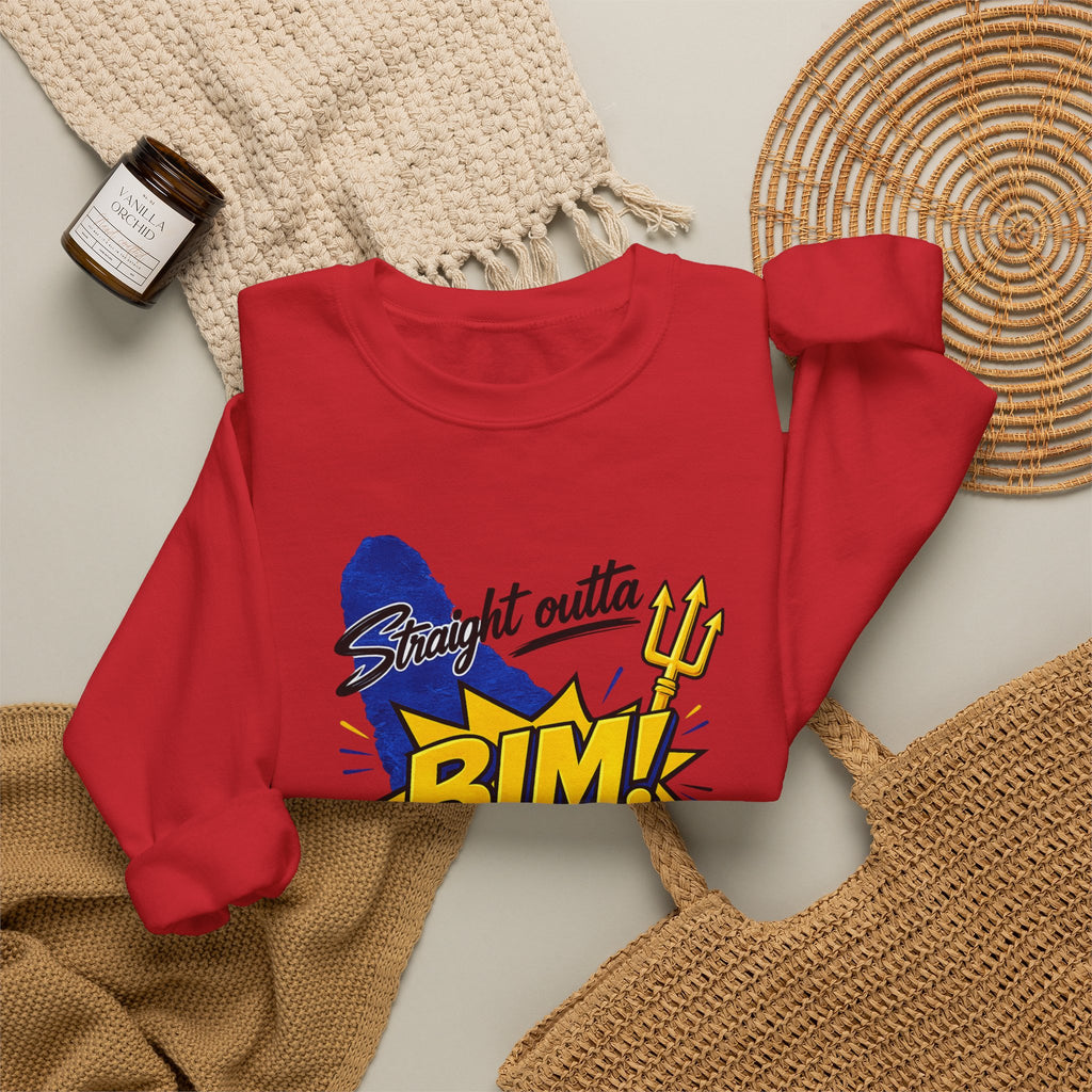 Straight Outta BIM! | Crewneck Sweatshirt | Barbados