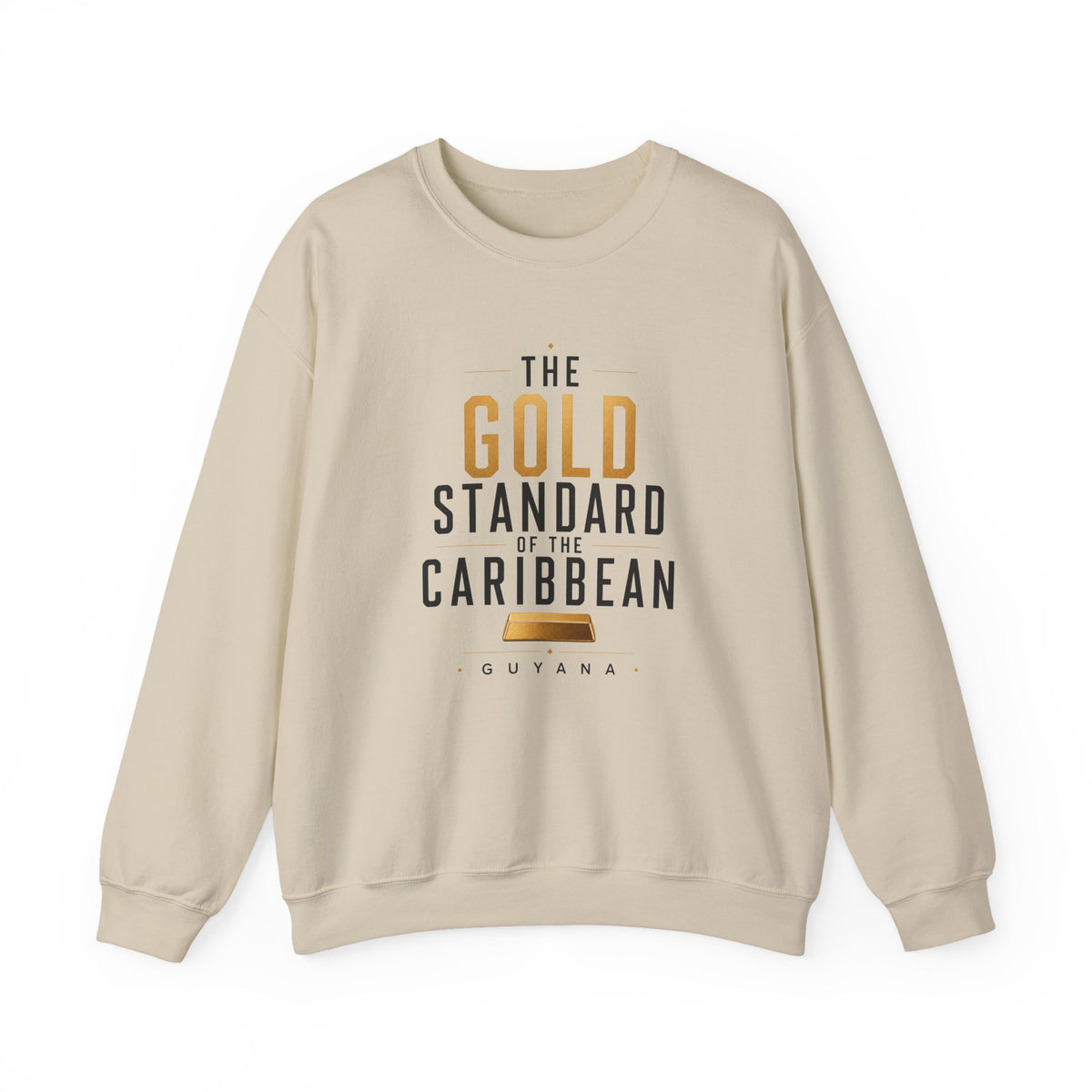 The Gold Standard of the Caribbean | Crewneck Sweatshirt | Guyana