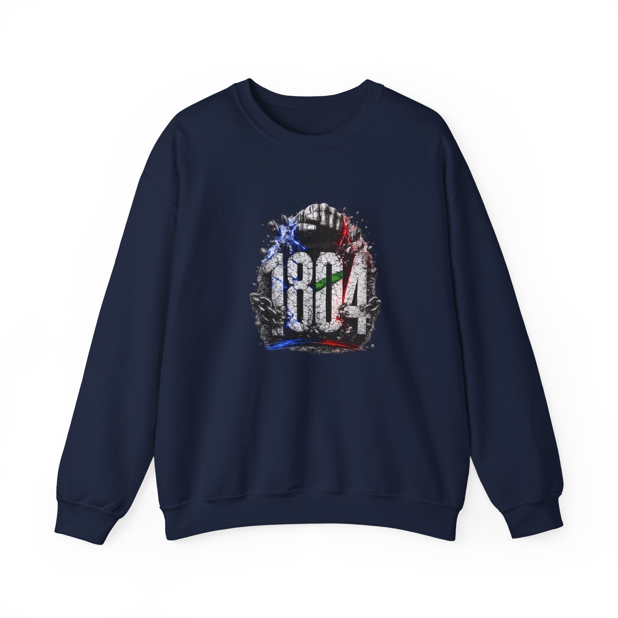 1804 & Fist - Independence | Crewneck Sweatshirt | Haiti