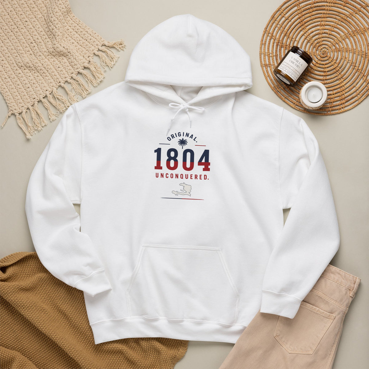 1804 Unconquered - Independence | Heavyweight Hoodie | Haiti