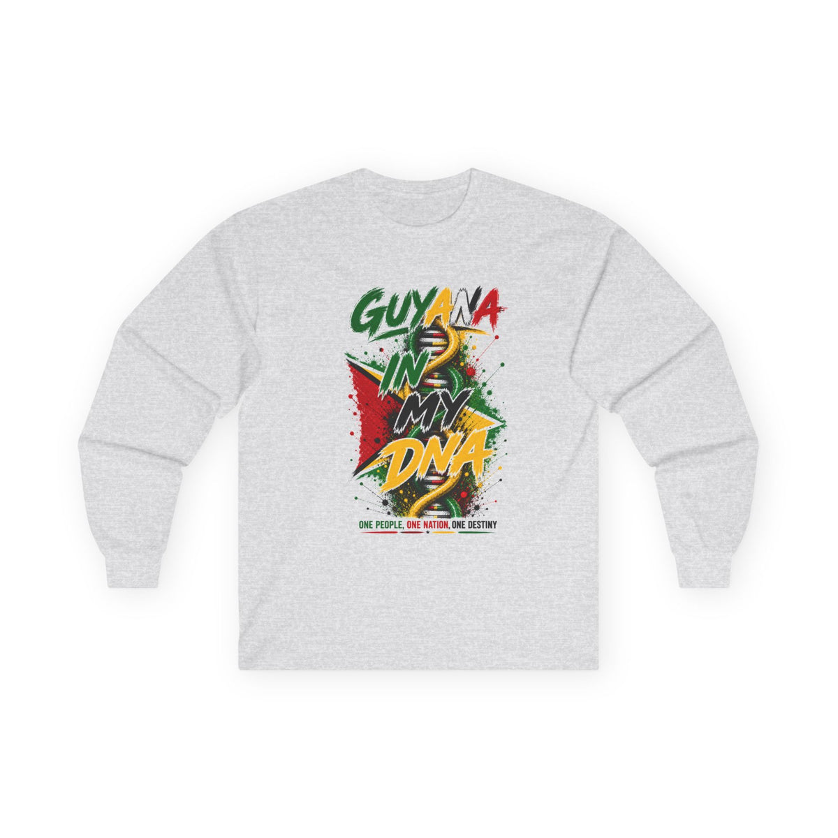 Guyana In My DNA | Long-Sleeve Tee | Guyana