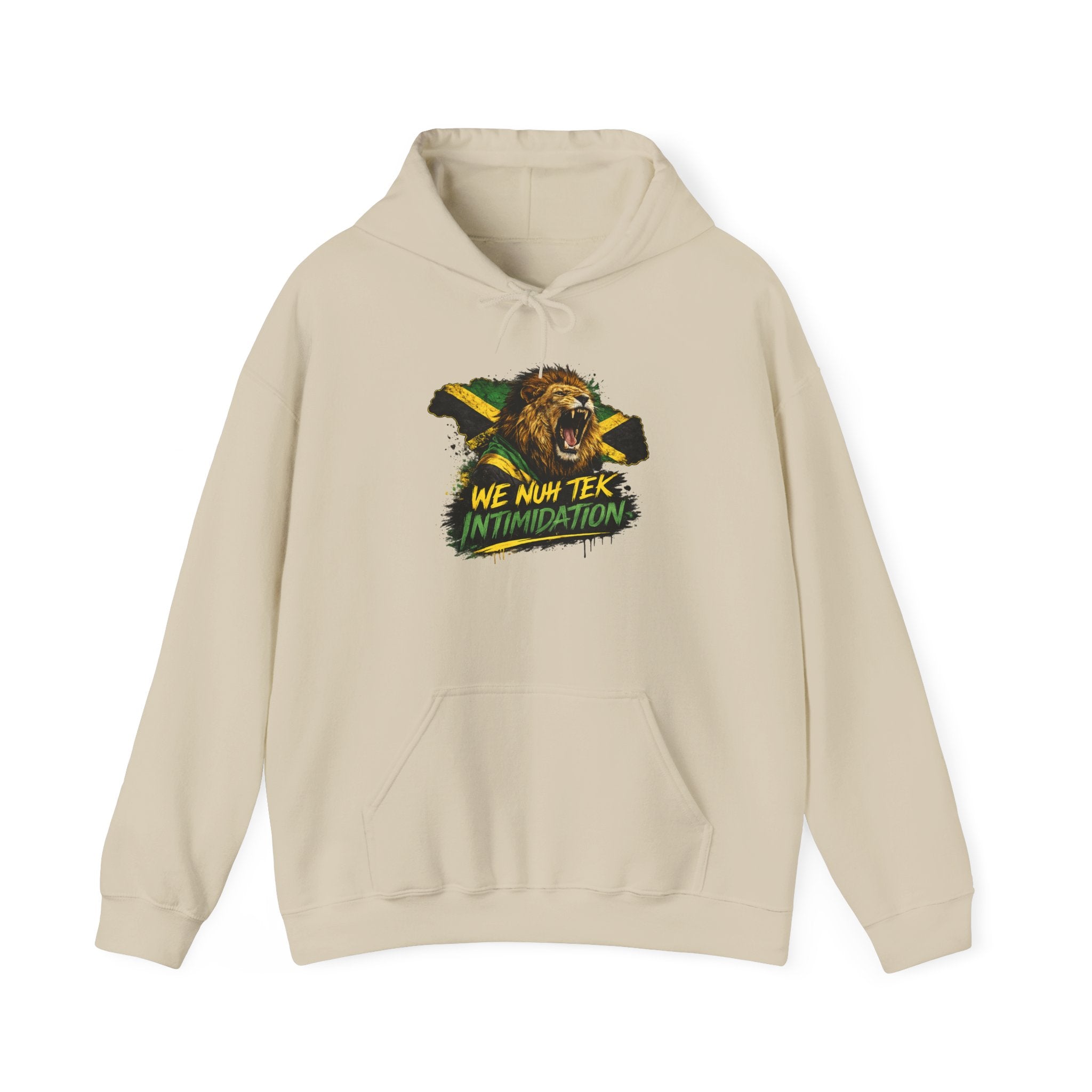 We Nuh Tek Intimidation | Heavyweight Hoodie | Jamaica